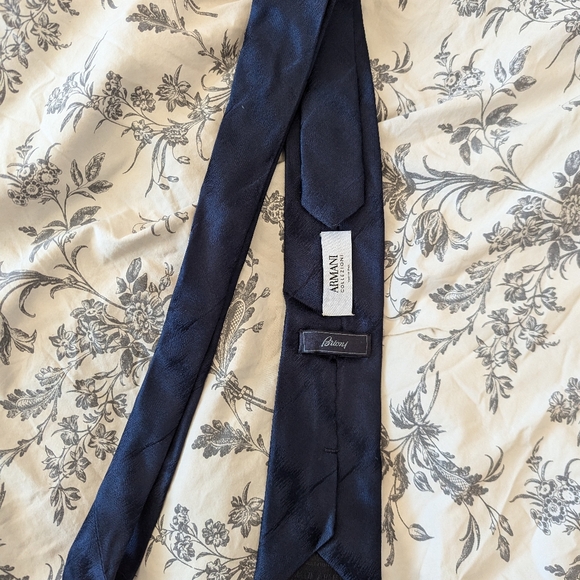 Armani collezioni Navy tie brioni - Picture 3 of 6